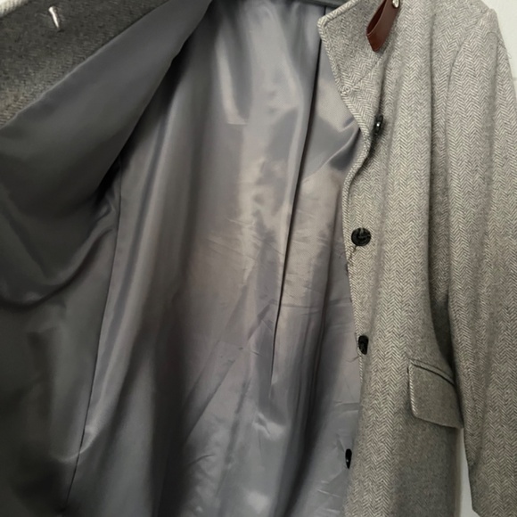 Lauren Tab Front Wool Blend Coat - Picture 5 of 7